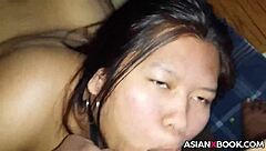 Imagine this asian babe taking a deep throat fuck in homemade hd