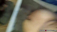 Imagine this asian babe taking a deep throat fuck in homemade hd