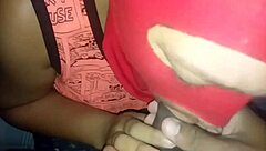 Latina sucks monster cock and cums hard