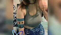 I twerk in skirt and cum hard on camera