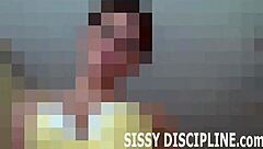 Pretty Little 18+ Sissy Whore Uses Toys In Femdom Bdsm