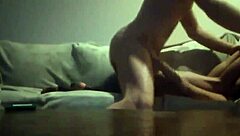 My hot amateur girlfriend gives blowjob