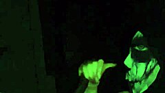 Cosply Masked Snowbunny Giving Monster Head Slurping Gagging Deepthroat Bbc