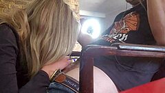 my stepmom sucking my dick while i play xbox real taboo