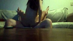 My hot amateur girlfriend gives blowjob