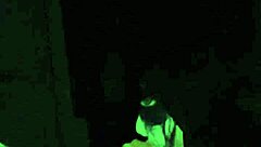 Cosply Masked Snowbunny Giving Monster Head Slurping Gagging Deepthroat Bbc