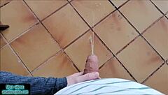 She Gives Me A Handjob While We Walk In The Public Park