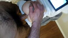 Intense solo jerk off