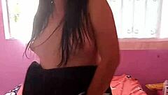 Hot Babe Masturbates Alone In Her Room After TikTok Session