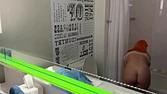 Curvy coworker feels bound excitement