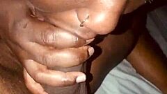 She sucks black cock deep