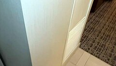 Curvy coworker feels bound excitement