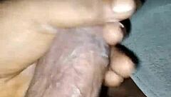 This is my first time fucking with dildo! Orgasm flies!