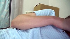 Shaved Japanese Amateur Facial Scene