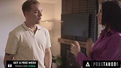 Reagan Foxx Swallowing Husband's Cum!