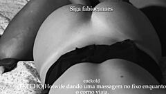 i filmed my hotwife massaging the handyman's monster cock