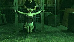 in this story, a submissive endures hardcore servitude acts