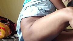 Provocative Indian Aunty Drains Cock Outdoors in Wild Session