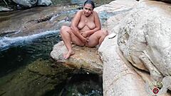 Penelope Olsen Shows Her Big Ass And Wet Pussy Outdoors 😏