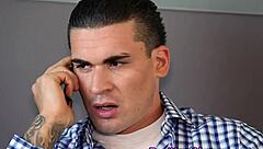 Gorgeous masseuse gets hardcore fucked