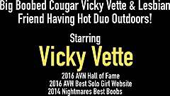 Wow, look at those big tits on Vicky Vette!