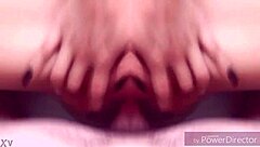 Latina Girlfriend Gets Fucked by Small Cock Boyfriend in Front of Mirror