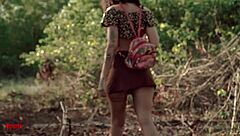 Rosita masturbates in nature 😎