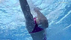 elena proklova's blonde beauty underwater