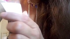 Ginger Paris Plays With Confetti Balloon Fetish In Lingerie