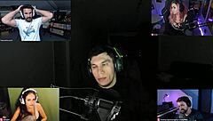 Joycgee and fancy engage in intense webcam session part 2