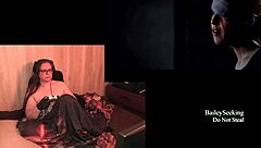 Playing through The Quarry naked, part 8, with BBW brunette and tattoos