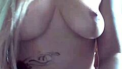 Blonde Masturbates In Video Call