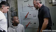 Cop Conducts Physical Search On Shoplifting Suspect, Leading To Intense Booty Fucking In Gay Porn Scene