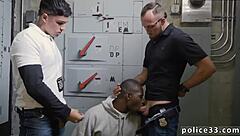 Cop Conducts Physical Search On Shoplifting Suspect, Leading To Intense Booty Fucking In Gay Porn Scene