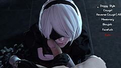 Hentai game 2bae with anime characters