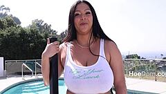 Ever seen H-cup tits riding monster cock?