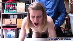 big boobs police officer has first time sex with male cop