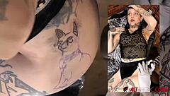 river dawn ink drilled hard after tattoo session