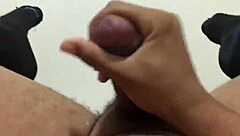 straight guy masturbating for gay friend, what a surprise