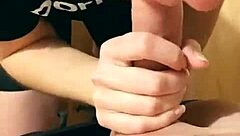 Teen brunette with a big ass gets fucked on the floor