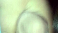 Bold masturbation session leading to cum on cock