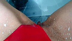 LATINA MILF MASTURBATES MONSTER COCK WITH BIG TITS AND ASS