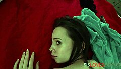 stepbrother goes deep inside stepsister riding swallow