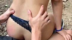 Latina Teen Sucks And Gets Cumshot In Forest