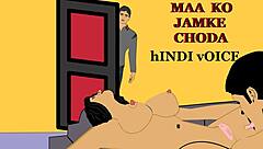 step-mother with step-son in best cartoon porn with voice