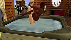 Brunette Ultra Fucked in Wild Orgy with Redhead and Blonde