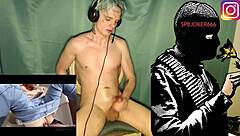 AWESOME HUGE CUM OF THE CRAZIEST RUSSIAN MAFIOZI, HER HANDJOB AND MASTURBATION LEADING TO INTENSE FUCKING AND CUMSHOT ON HER SEXY BODY.