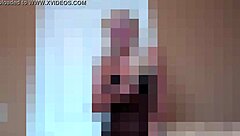 Mistress Squeezes Slave's Head With Thighs