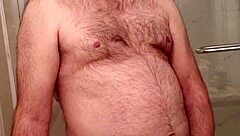 Nude Martin Lavallee Masturbates, Ejaculates, and Eats His Cum