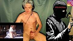 AWESOME HUGE CUM OF THE CRAZIEST RUSSIAN MAFIOZI, HER HANDJOB AND MASTURBATION LEADING TO INTENSE FUCKING AND CUMSHOT ON HER SEXY BODY.